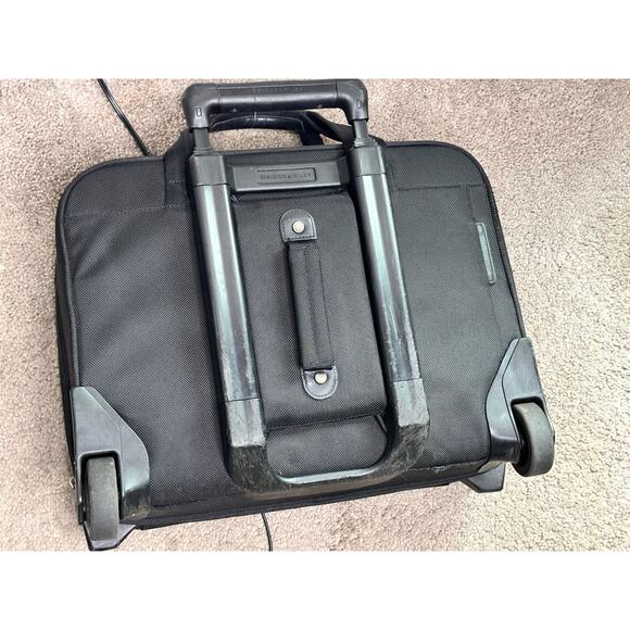 Briggs and Riley @Work Expandable Rolling Brief - Black Briefcase - Picture 3 of 10